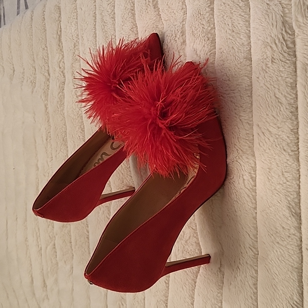 SAM EDELMAN RED SHOES